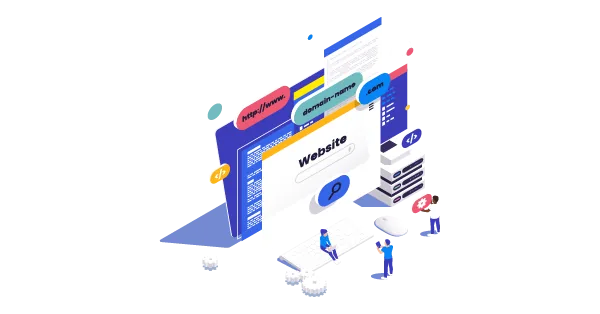 Minh họa trang web kinh doanh tích hợp tính năng affiliate